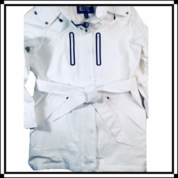 Land’s End - New Belted Hooded Squall Jacket L/P NWT - Picture 4 of 15